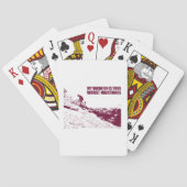 私の休暇はあなたの最悪の悪夢だ トランプ (裏面)