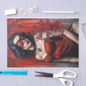 私の位お気に入りの置はCEOの女性デコページ 薄葉紙 (クラフト)