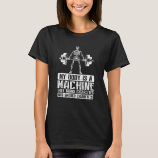 私の体はタバコをSmに変える機械だ Tシャツ
