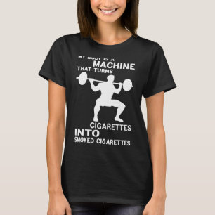 私の体はタバコをSmに変える機械だ Tシャツ