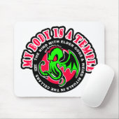 私の体は寺院です マウスパッド (マウス)