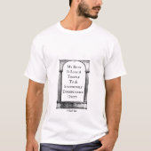 私の体は寺院のようなものだ – MisterPシャツ Tシャツ (正面)