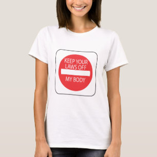 私の体を離れてあなたの法律を保って下さい Tシャツ