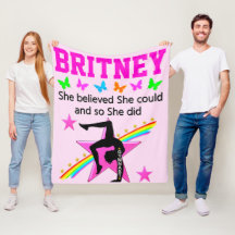 私の体操の夢の毛布を生パーソナライズされたかす