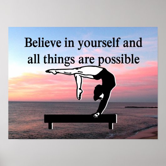 私の体操の夢を生きる ポスター (正面)