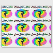 私の体操の夢を生きる ラッピングペーパー (フラット)