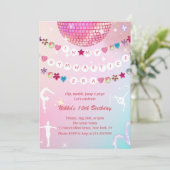 私の体操時代の友情ブレスレット 招待状 (スタンド正面)