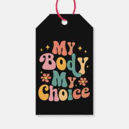 私の体私の選択フェミニストプロの選択 ギフトタグ