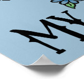 私の体私の選択フェミニストプロチョイス ポスター (角)