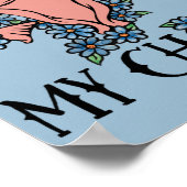 私の体私の選択フェミニストプロチョイス ポスター (角)