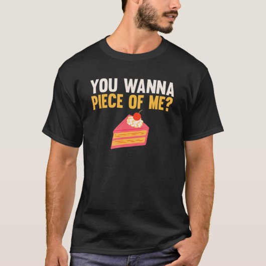私の何か欲しいの?アパレル ケーキ ケーキ作り Sa Tシャツ (正面)