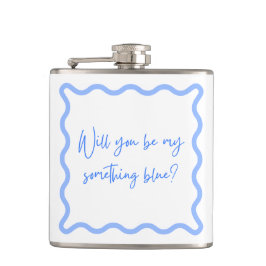 「私の何か青いものになるかい？」 提案フラスコ フラスク