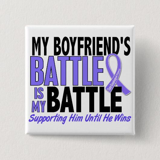 私の余りに戦いのボーイフレンドの食道の蟹座 缶バッジ (正面)