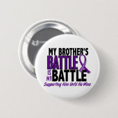 私の余りに戦いの兄弟の膵臓癌 缶バッジ (正面&裏面)