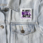 私の余りに戦いの妻の膵臓癌 缶バッジ (インサイチュ)