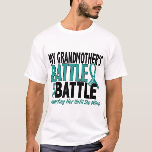 私の余りに戦いの祖母の卵巣癌 Tシャツ