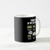 私の余暇な水族館でやること コーヒーマグカップ (正面右)