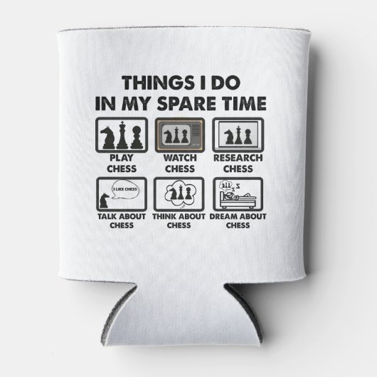 私の余暇チェスプレーヤーでおもしろいやること 缶クーラー (正面)