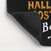 私の作品は適切なハロウィーンのコスチューム幽霊 マウスパッド (コーナー)