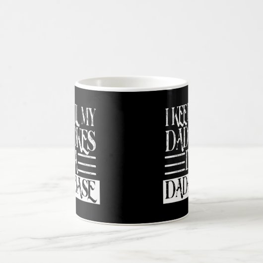 私の保すべてのパパはパパでジョーク基本パパの冗談 コーヒーマグカップ (中央)