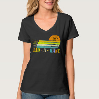 私の保すべてのパパはパパでジョークAベースヴィンテージFa Tシャツ