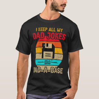 私の保すべてのパパはベースの形式のパパでジョーク Tシャツ