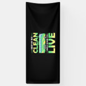 私の保バスはクリーン 横断幕 (縦)