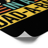 私の保パパはパパAベースでジョークを飛ばすおもしろい ポスター (角)