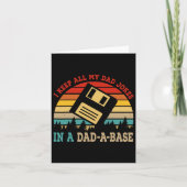 私の保パパは全てパパの父親の日で冗談を言う カード (正面)