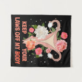 私の保体から タペストリー (正面(横))