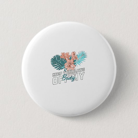 私の保体から 缶バッジ (正面)