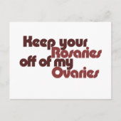私の保卵巣から君のロザリー ポストカード (正面)