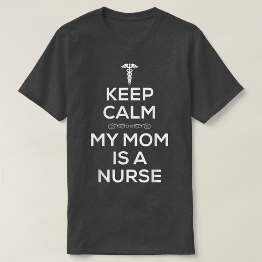 私の保母は女の人のためのナースTシャツだ Tシャツ (デザイン正面)