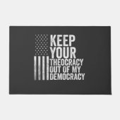 私の保民主主義ハリスの神権政治 ドアマット (正面)