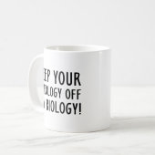 私の保生生学の神学 コーヒーマグカップ (正面左)