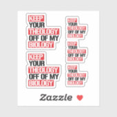 私の保生生学の神学 シール (シート)