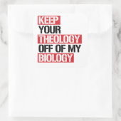 私の保生生学の神学 スクエアシール (バッグ)