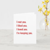 私の保You Statement Card カード (黄色い花)