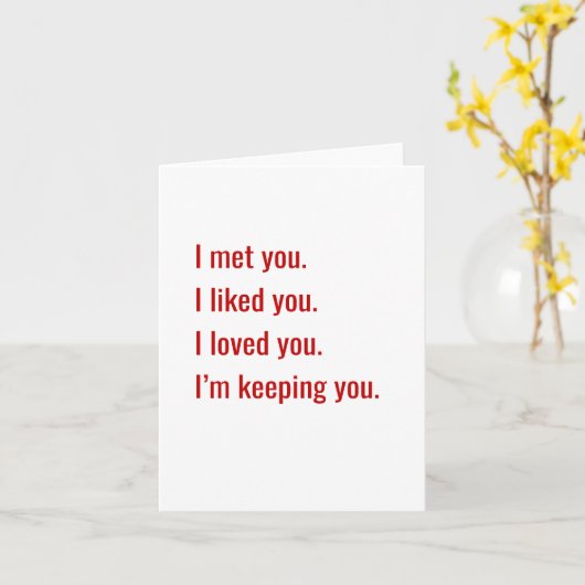 私の保You Statement Card カード (黄色い花)