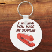 私の信じホップラーを持っている キーホルダー (正面)