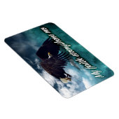 「私の信仰は私を強める」モチベーション肯定 マグネット (右側)