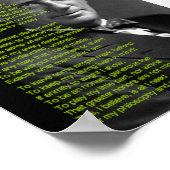 私の信条ポスター ポスター (角)