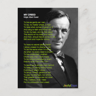 私の信条 ポストカード