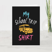 私の修学旅行シャツ カード (正面)