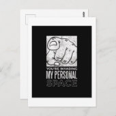 私の個人的な宇宙おもしろい10代の語 ポストカード (正面/裏面)