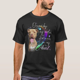 私の側で一度は常に私のハートBで雄牛 Tシャツ