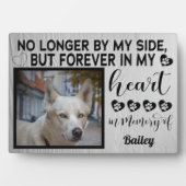 私の側にいなくても、ペットのメモリアル - オーダーメイド写真 フォトプラーク (正面)