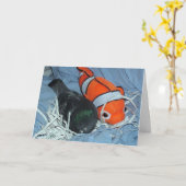 私の側面の挨拶状によって カード (黄色い花)