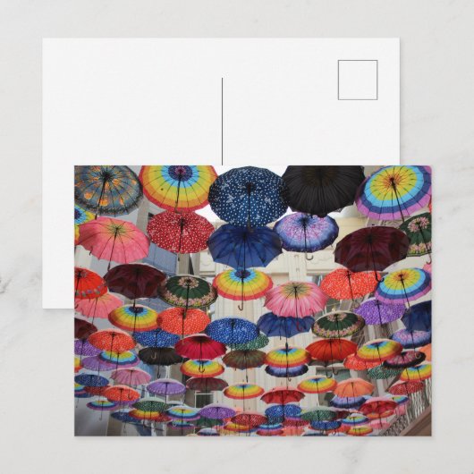 私の傘下に ポストカード (正面/裏面)