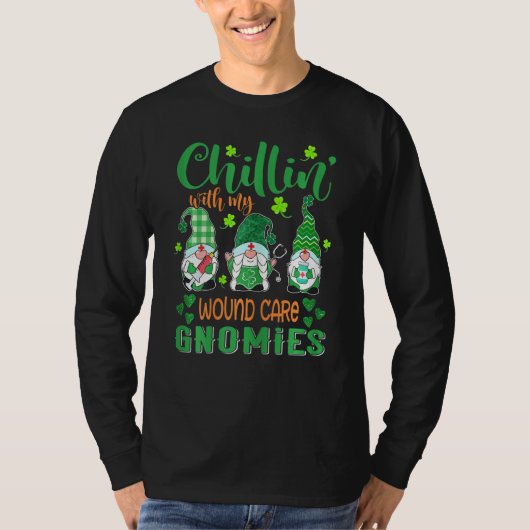 私の傷のGnomies St Patriと女気に間のチリン Tシャツ (正面)